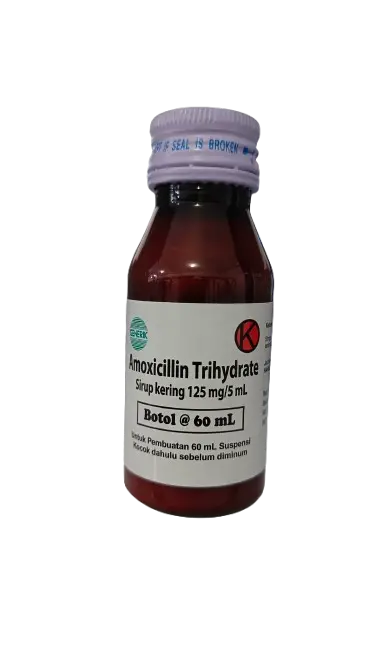 AMOXICILLIN DRY SYR 125/5ML (MERSI)