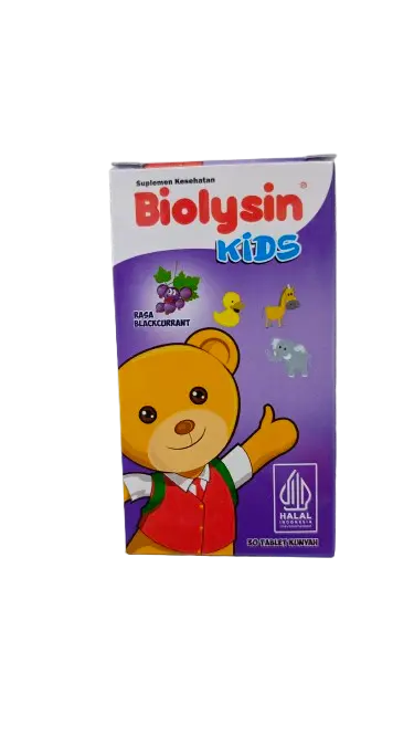 BIOLYSIN KIDS BLACKCURRANT TAB 30S BTL