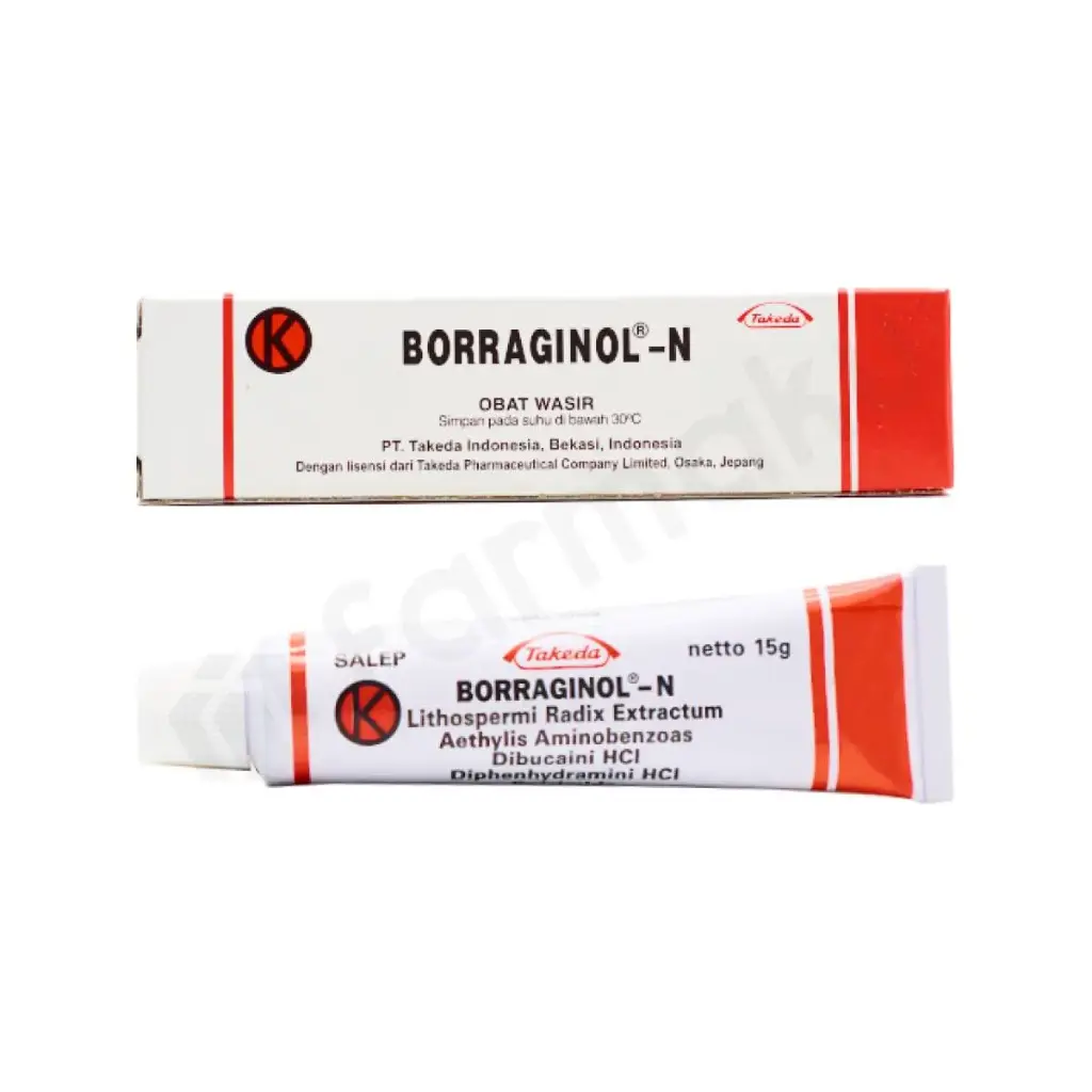 BORRAGINOL N OINT 15 GR