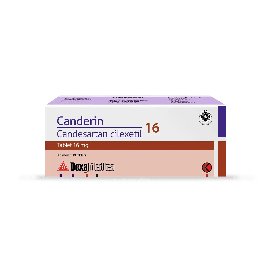 CANDERIN 16 MG (Box/30 Tab)