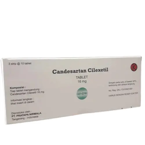 CANDESARTAN 16MG Box/ 30 Tablet (PRATAPA)