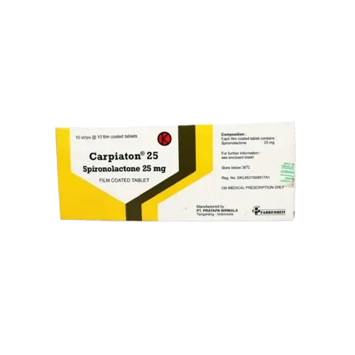 CARPIATON 25 MG Box/100 Tablet (PRATAPA)