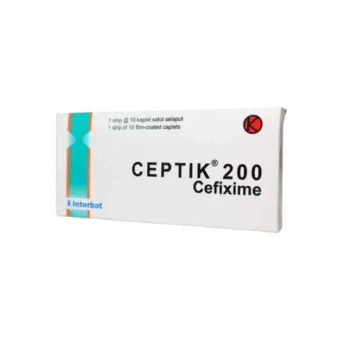 CEPTIK 200 MG (Box/10 Tablet)
