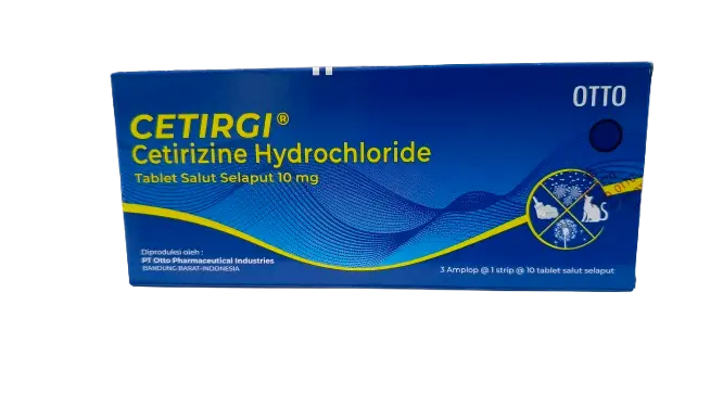 CETIRGI TAB 10MG Box/30Tab