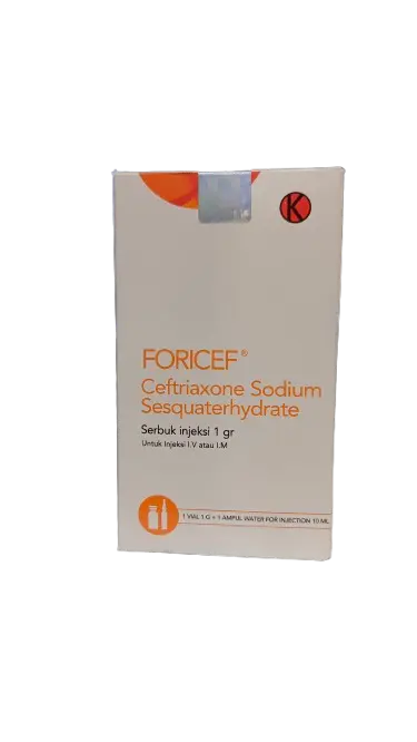FORICEF INJEKSI 1 BOX @1 VIAL (PROMED)