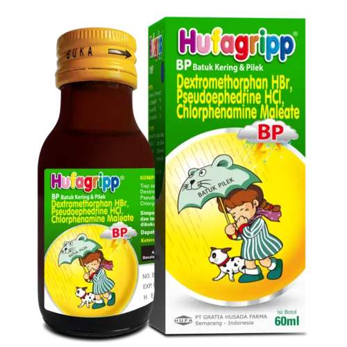 HUFAGRIP BP SYRUP 60 ML (HIJAU)