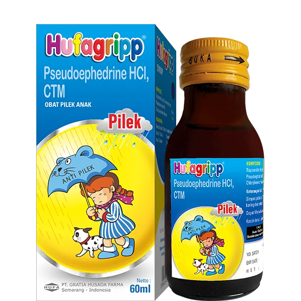 HUFAGRIP PILEK SYRUP 60 ML (BIRU)