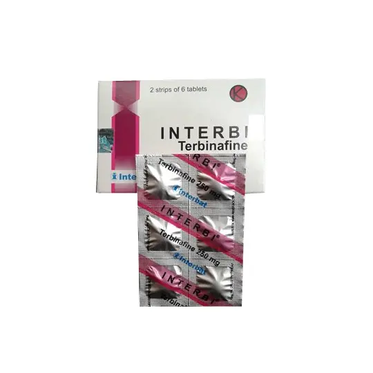 INTERBI 250 MG (BOX/2 STRIP @6 TAB)
