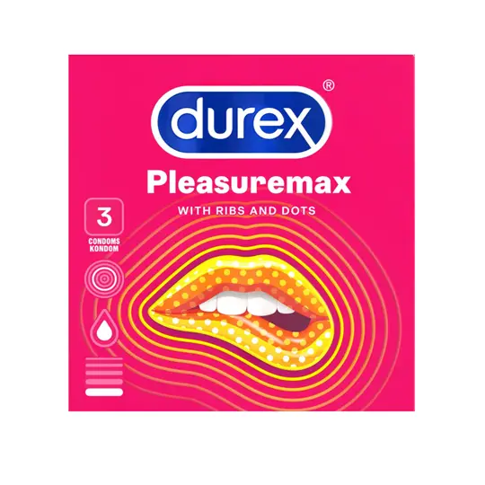 KONDOM DUREX PLEASURE MAX 3S