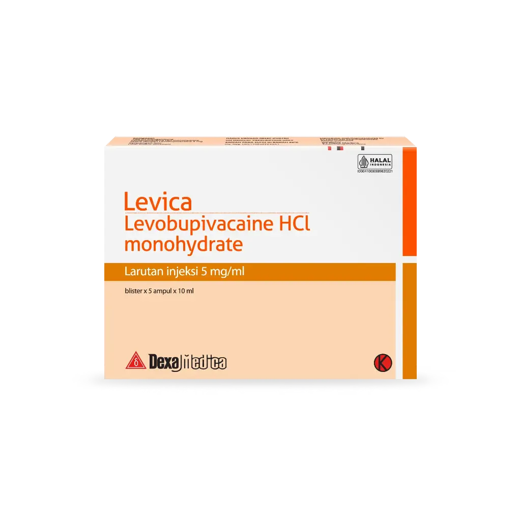 LEVICA INJEKSI 50MG/10 ML