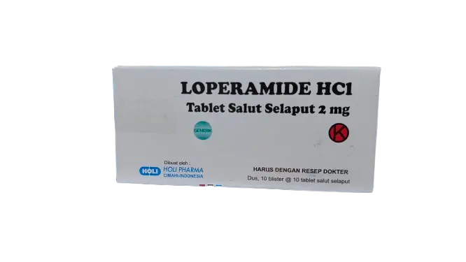 LOPERAMIDE HCL Box/100 Tablet (HOLI)