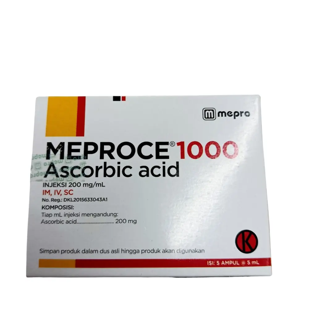 MEPROCE INJ 1000(VITAMIN C)