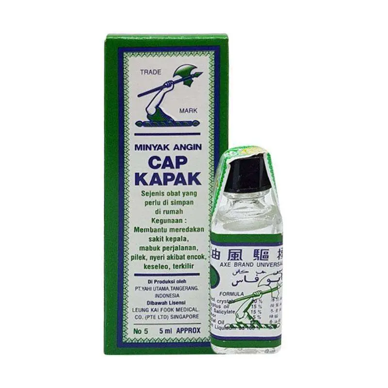 MINYAK ANGIN KAPAK 5 ML (Box/12 Botol)