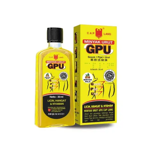 MINYAK URUT GPU PALA 30 ML (CAPLANG)