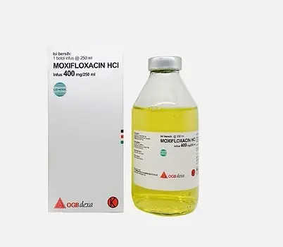 MOXIFLOXACIN HCL INFUS 400MG/250 ML (DEXA)