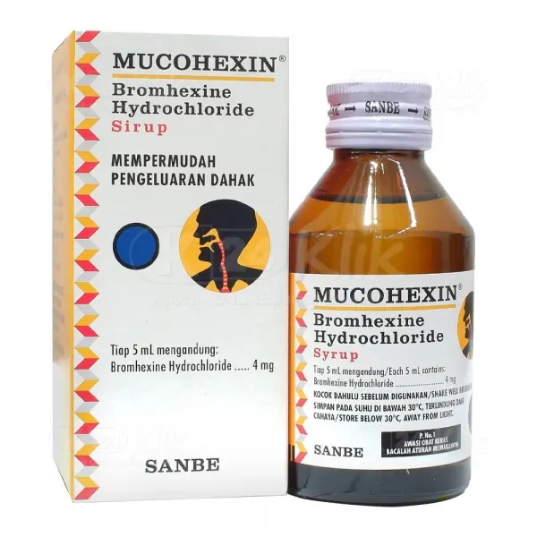 MUCOHEXIN ELIXIR 120 ML