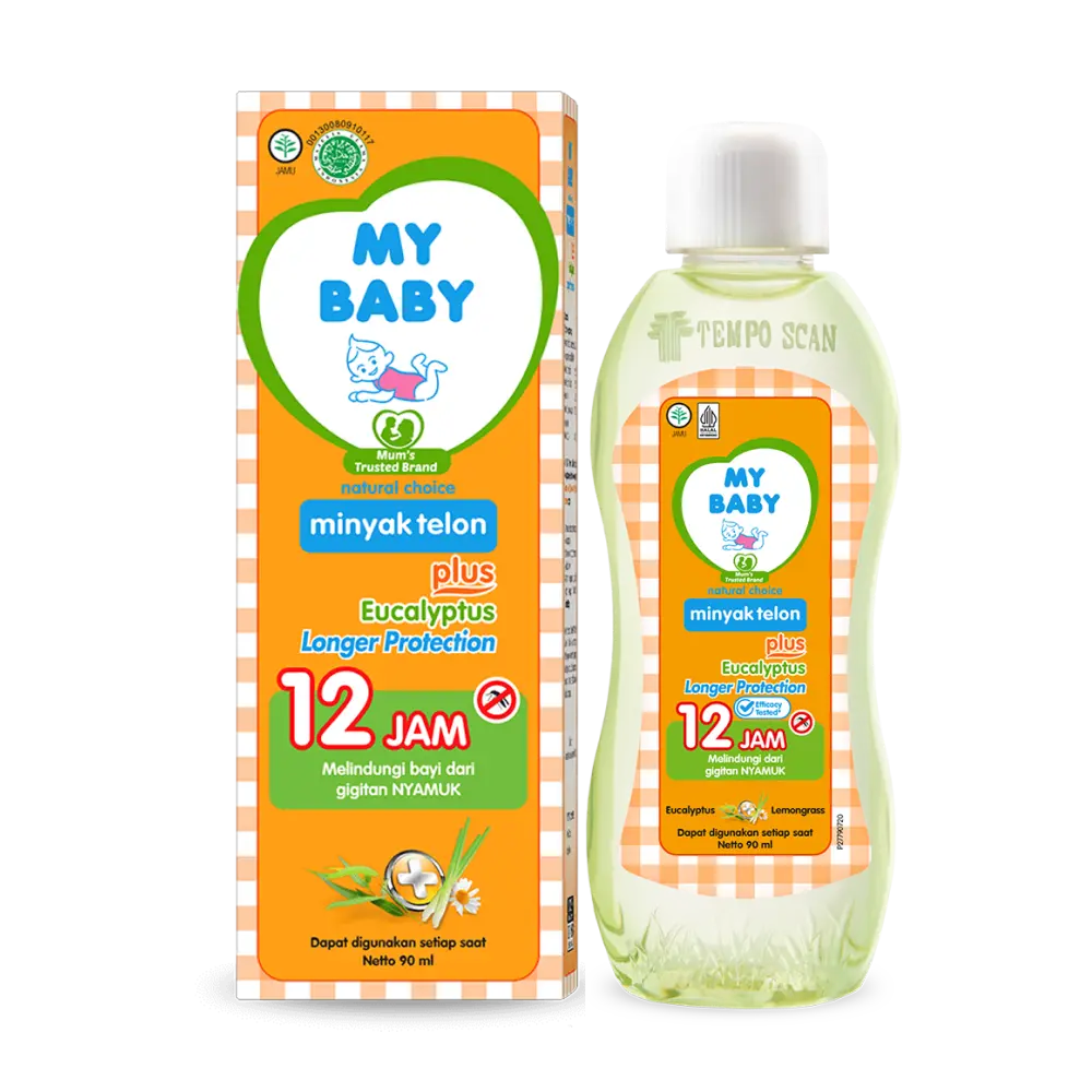 MY BABY MINYAK TELON PLUS LONG PROTECTION 90 ML