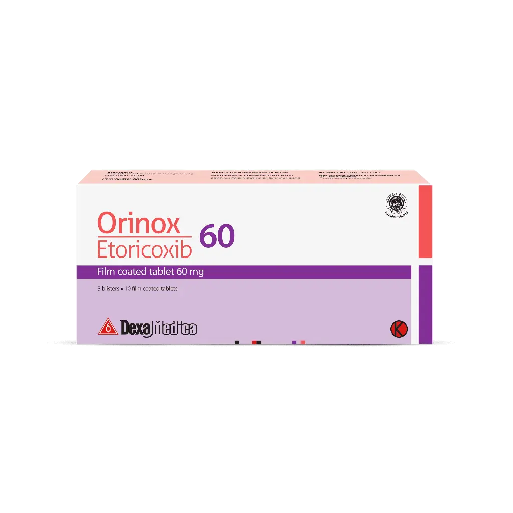 ORINOX TABLET 60 MG (Box/30)