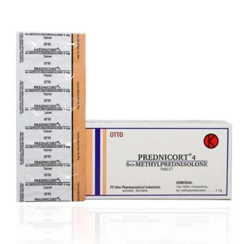 PREDNICORT 4 MG (Box/50 Tablet)