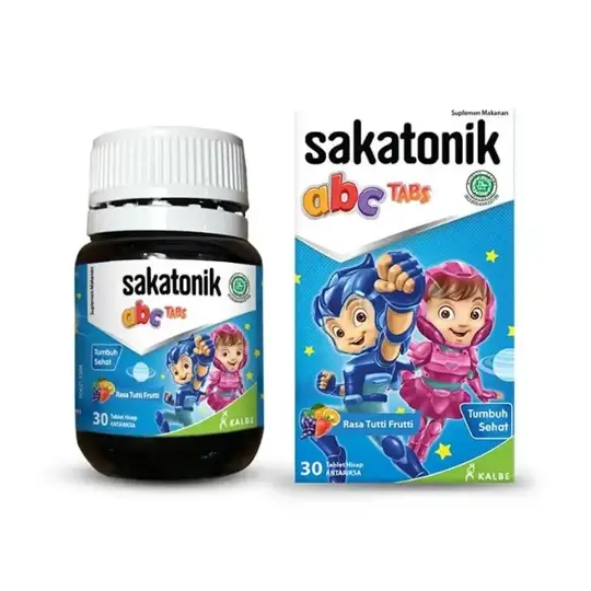 SAKATONIK ABC ANTARIKSA (Botol/30 Tablet)