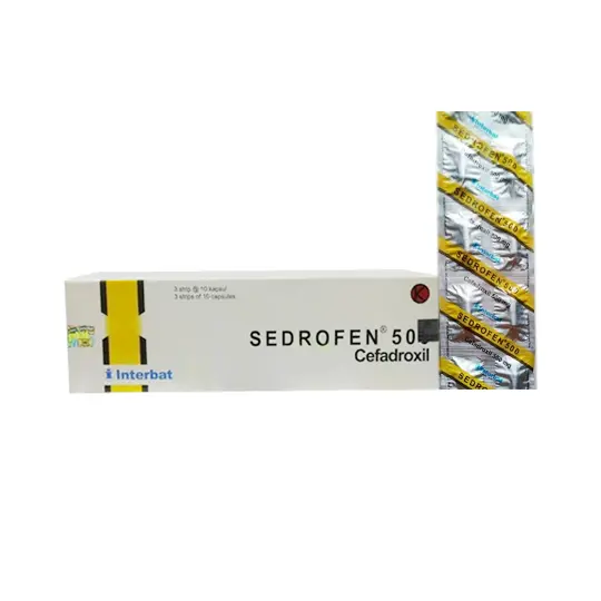 SEDROFEN 500 MG (Box/30 Cap)