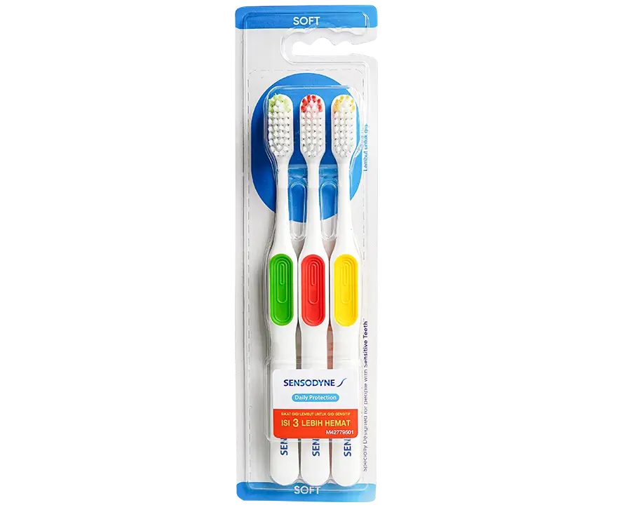 SENSODYNE T.B. DAILY PROTECTION SOFT 3S