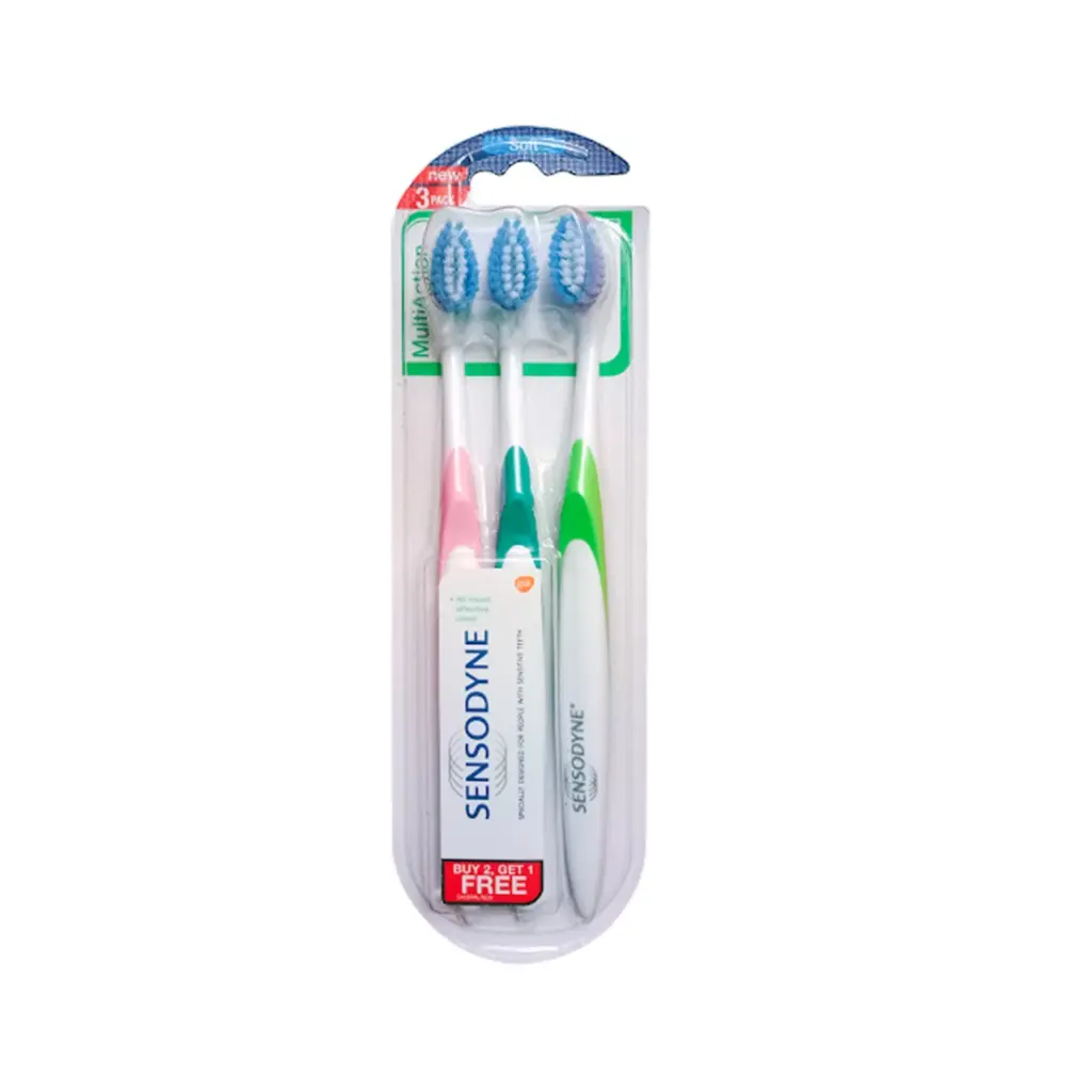 SENSODYNE TB.MULTI ACTION SOFT 3S