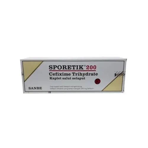 SPORETIK 200 MG (Box/10 Kaplet)