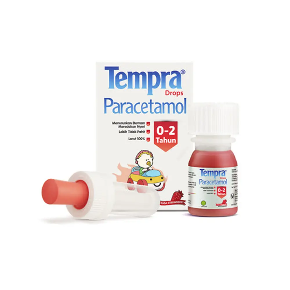 TEMPRA DROP STRAWBERRY 15ML