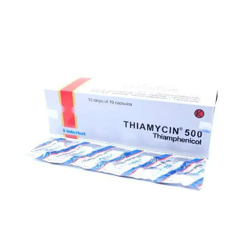 THIAMYCIN 500 MG (Box/100 Cap)