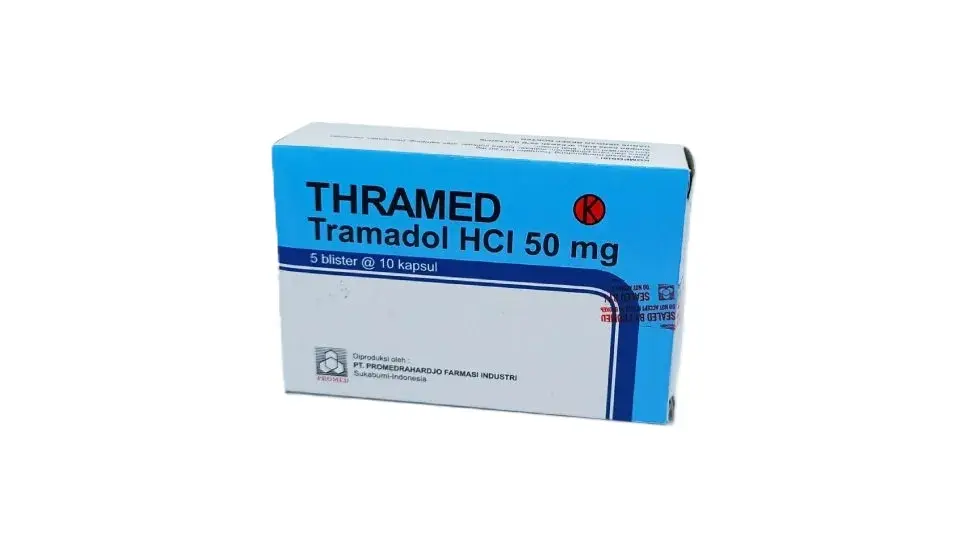 THRAMED 50 MG BOX/50 TAB