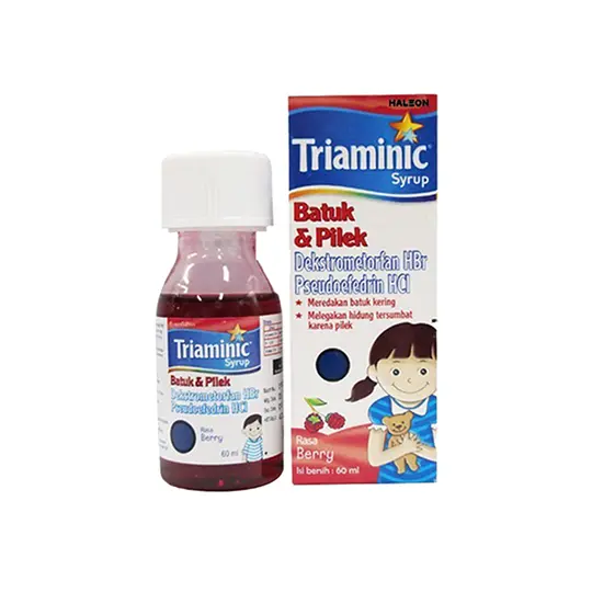 TRIAMINIC BATUK & PILEK 60 ML