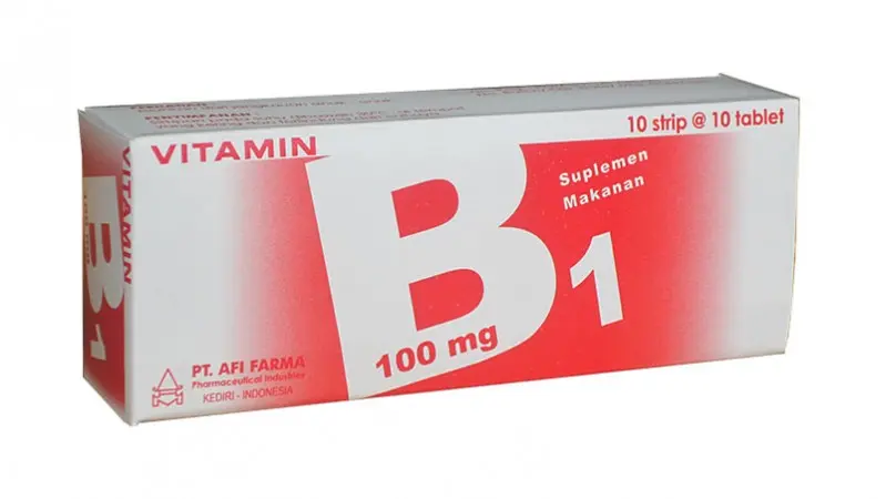 VITAMIN B1 100 MG Box/100 Tablet (AFI)
