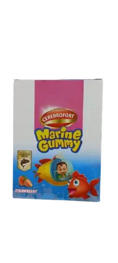 CEREBROFORT MARINE GUMMY STRAWBERRY (Box/10 Sachet)