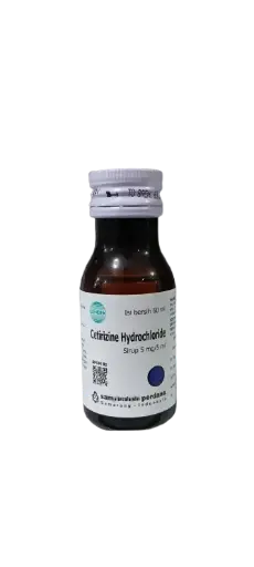 CETIRIZINE HCL SYR SHAMPARINDO 60 ML