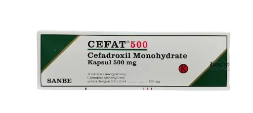 CEFAT 500 MG (Box/100 Kapsul)