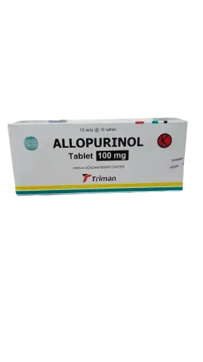 ALLOPURINOL 100 MG Box/100 Tab (TRIMAN)