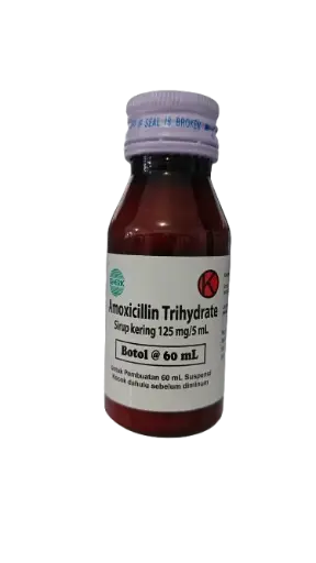 AMOXICILLIN DRY SYR 125/5ML (MERSI)