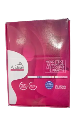ANDALAN PREGNANT TEST KIT (Box/50 Strip)
