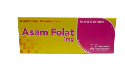 ASAM FOLAT 1 MG Box/100 Tablet (AFI)