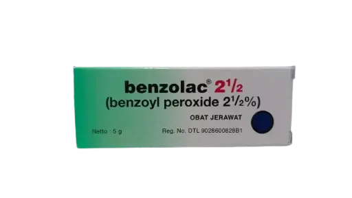 BENZOLAC 2,5% GEL 5 G