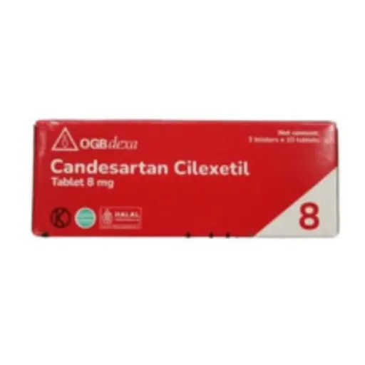 CANDESARTAN 8 MG 30 TAB (DEXA)