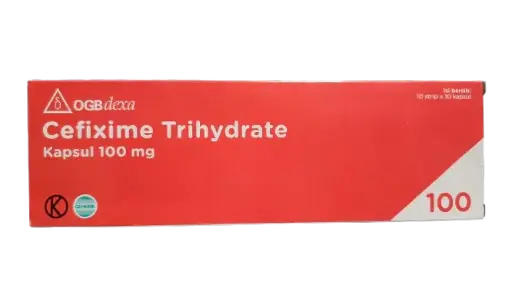 CEFIXIME 100 MG Box/100 Tablet (DEXA)