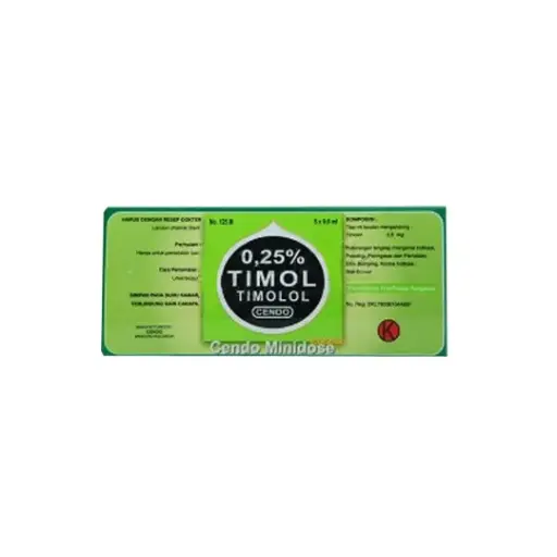CENDO TIMOL 0,25 % 0,6 ML