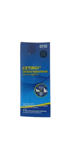 CETIRGI 5 mg/5 ml SYRUP 60 ML