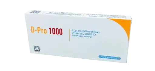 D-PRO 1000 Box/30 Tablet