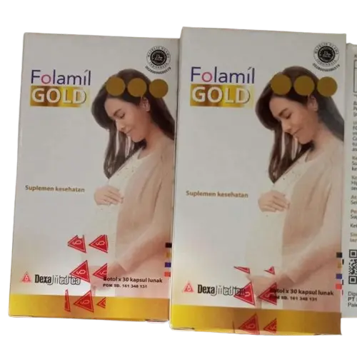 FOLAMIL GOLD (Botol/30 Caps)