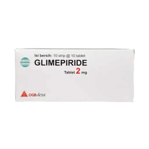 GLIMEPIRIDE 2 MG BOX 100 Tablet (DEXA)