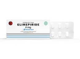 GLIMEPIRIDE 4 MG @100TAB