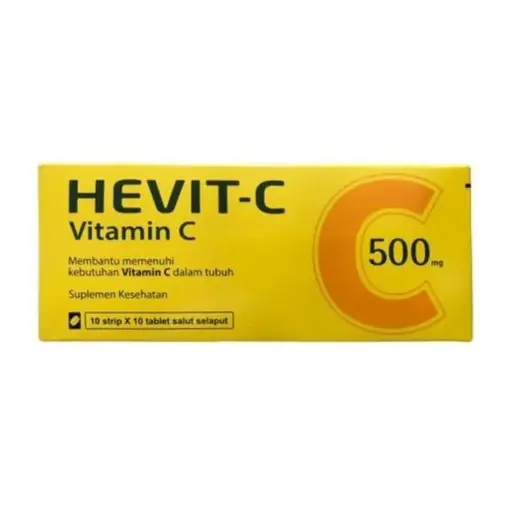 HEVIT C 500 MG BOX/100 KAPLET